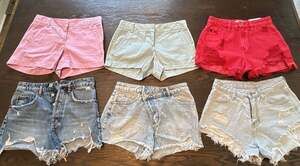 🔥 Women’s Shorts Bundle of 6  - Size XS/S